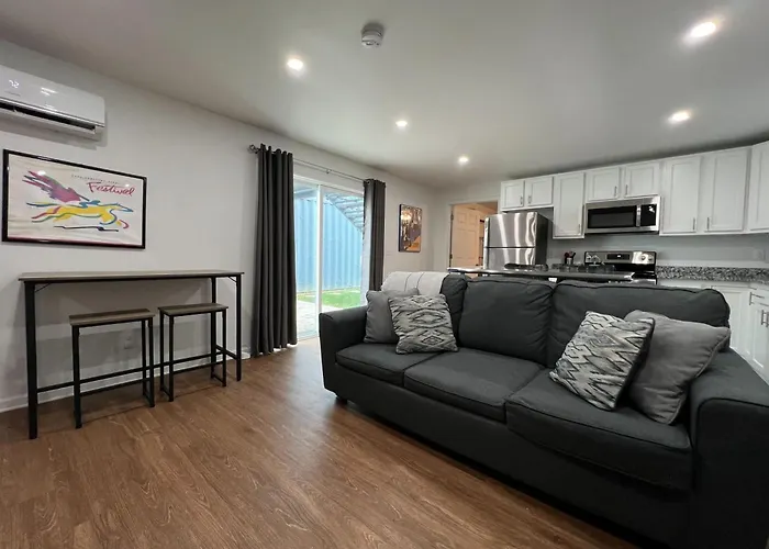 Unique Shipping Container Retreat: Six 1Br Units