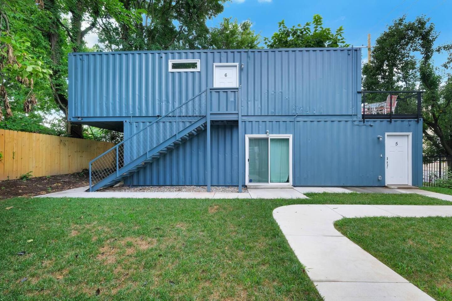 Unique Shipping Container Retreat: Six 1br Units *